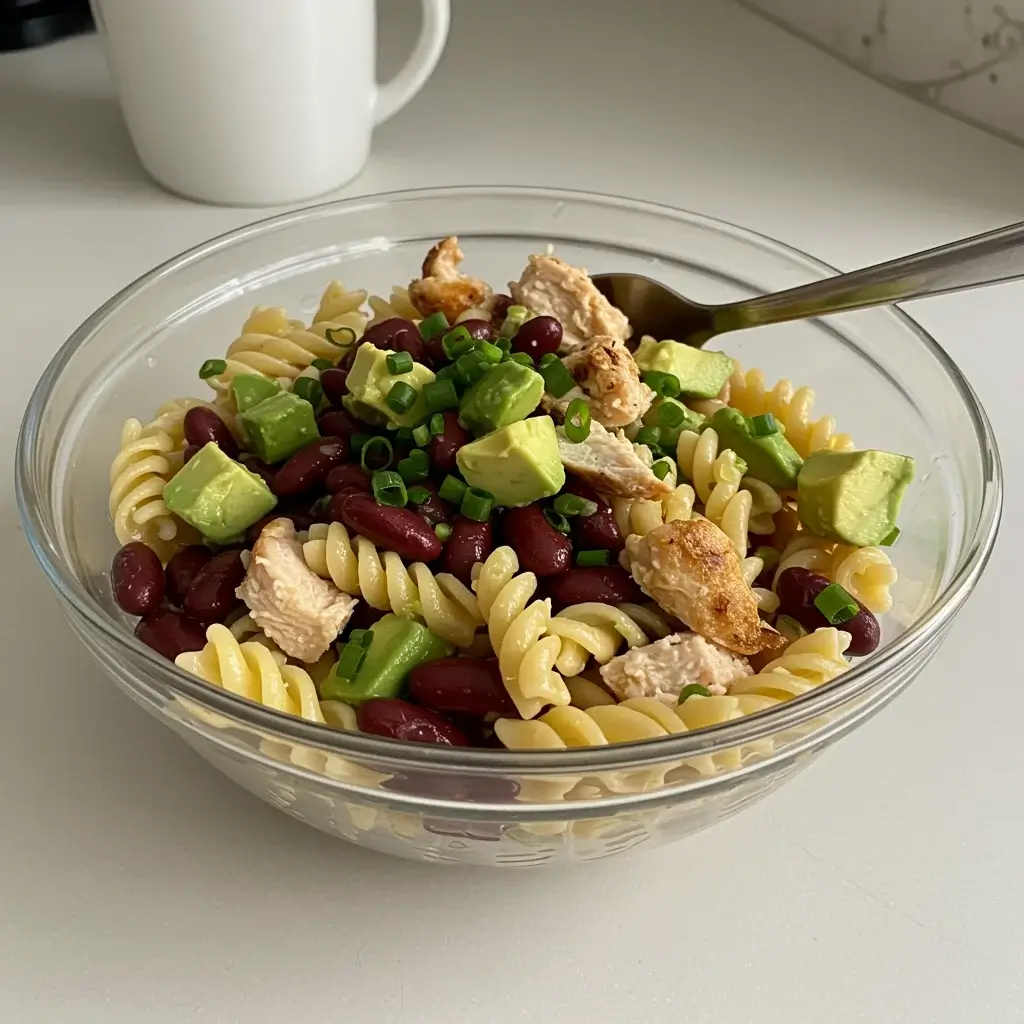 high protein pasta salad